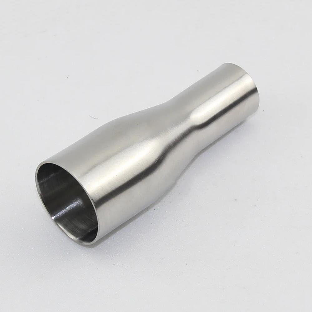 Cola de Escape Reductor Soldadura A Tope Acero Inoxidable SUS 304 19mm 25Mm 32Mm 38Mm 45Mm Y 51Mm Diámetro Exterior Silenciador Trasero Coche(51mm to 45mm)