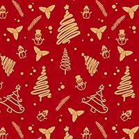 Kerstkussen (54 x 13 cm) Snoepjes Lucien Rood - Kerstdecoratie voor de