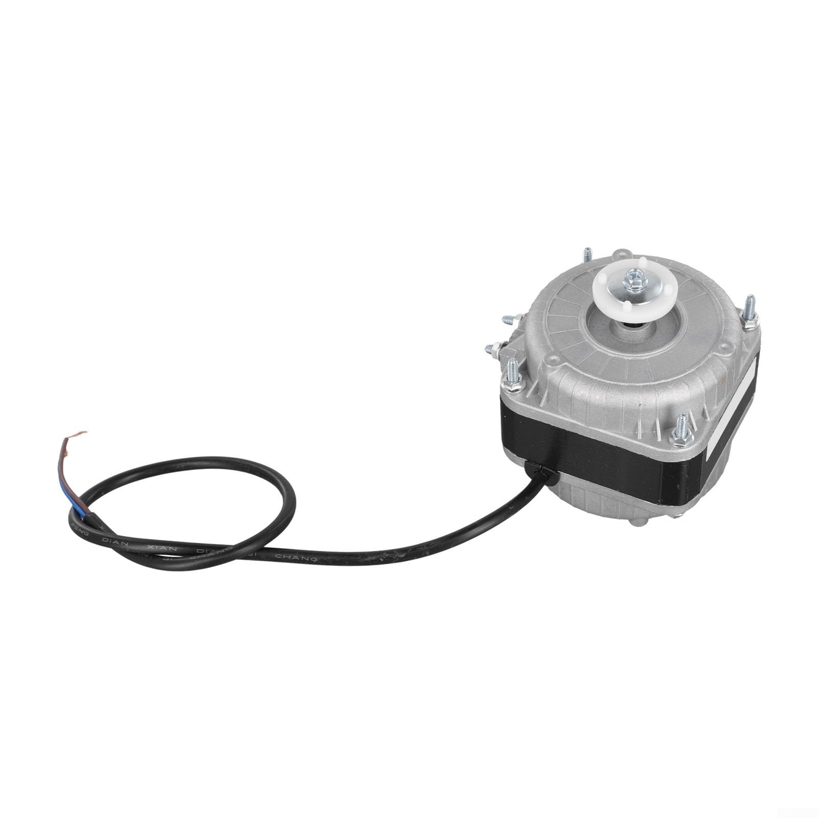 Kondensator-Lüftermotor für Kühlschrank, Gefrierschrank, 25 W, 35 W, 60 W, Kühlventilatormotor für Kühlgeräte, 220 V, 50 Hz, IP42-Schutz, 1300 U/min, Metallgehäuse, kompaktes Design (60 W)