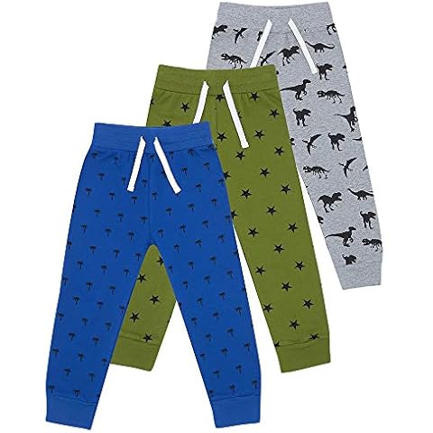 Baby Boy Toddler Casual Pull up Pants/Trousers / 100% Cotton Soft and Comfortable (12-18 Months) Cover