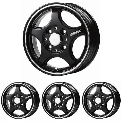 5ZIGEN FN01R-C STV A~zC[ 1{ 12inch-4B +42 PCD100-4 M/BLACK+MACHINING STV2404240MB (× 4)