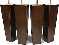 Vista 11 de AORYVIC Patas de Muebles de Madera de 3 pulgadas Patas de Sofá, Patas Universales de Sofá Elevadores de Cama Patas de Repuesto para Cómoda