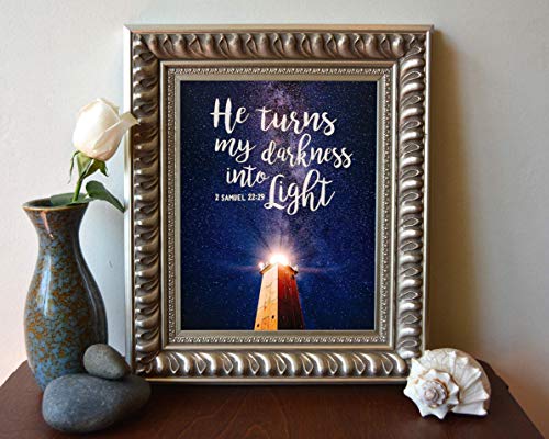 Parody Art Prints He Turns My Darkness Into Light thumb #2