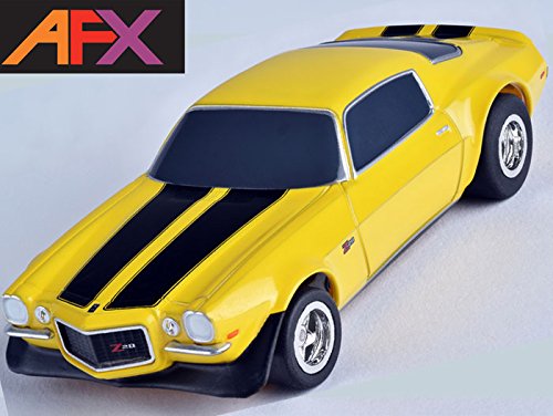 AFX 1970 Chevy Camaro Z28 Yellow HO Slot Car Mega G+ MegaG+ Tomy AFX21048 21048