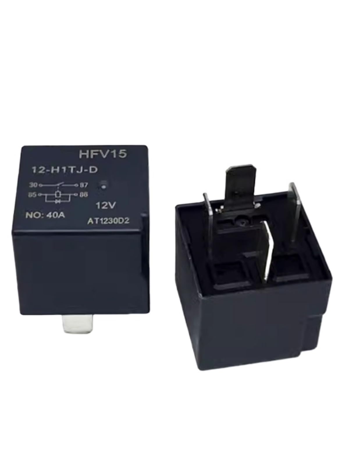 Relais 12V HFV15 composant électronique de rechange DC 12V pour commutation auto - 2