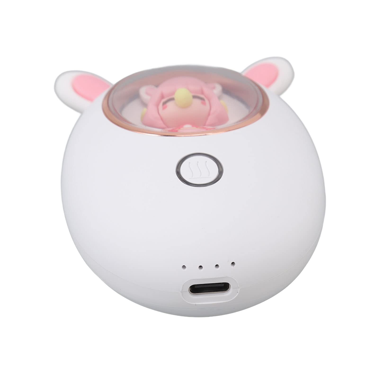 Qcwwy Chauffe-Mains 3000mAh Capsule Spatiale Power Bank, Double Face, pour