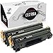 Price comparison product image Squuido 2 toner cartridges CE278A compatible with HP LaserJet Pro M1536 MFP M1536dnf P1560 P1566 P1600 P1606 P1606dn Canon i-SENSYS LBP6200d | High Yield 2100 pages
