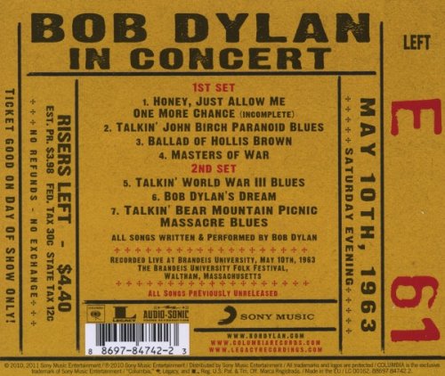 Miniatura 2 de In Concert Brandeis University 1963