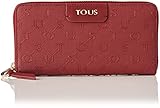  TOUS BURDEOS, BILLETERA M. SCRIPT DAY Mujer, mediana