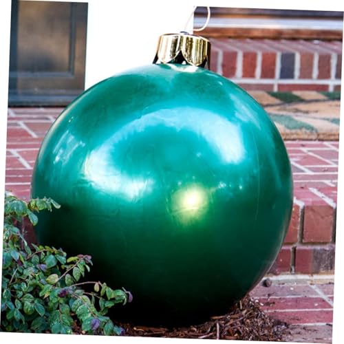 Boule de Noël gonflable décorative grand modèle pour salon et fête intérieure - 5