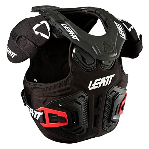 Leatt Youth Fusion 2.0 Junior Vest-Black-Ys/Ym #TOP1