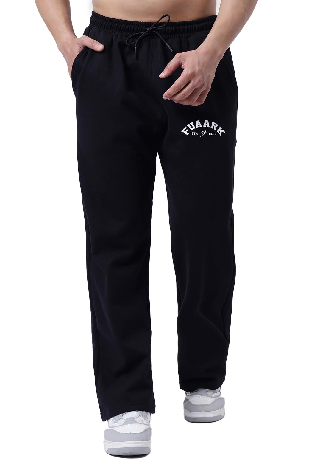 Men's Premium Polycotton Relaxed Loose Fit Sports Gym Stylish Track Pant Trouser for Men-image-19