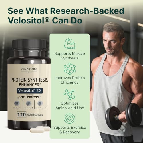 Vinatura Velositol Protein Synthesis Capsules