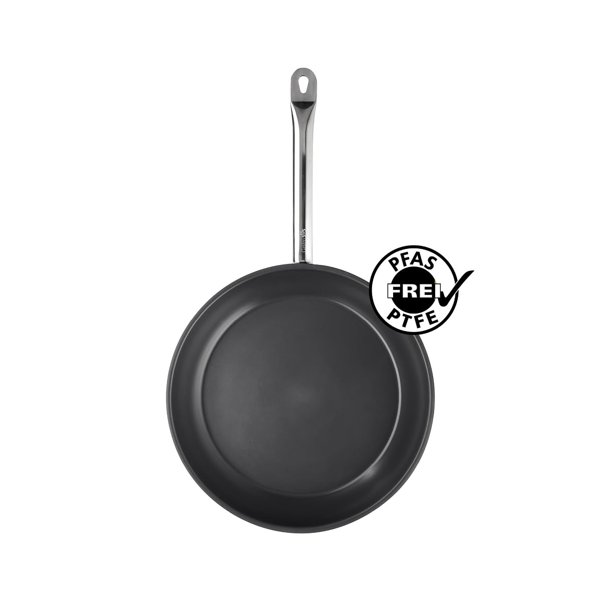GastroSUS Industar PLUS 163150-32 - Padella in acciaio inox a induzione, 32 cm