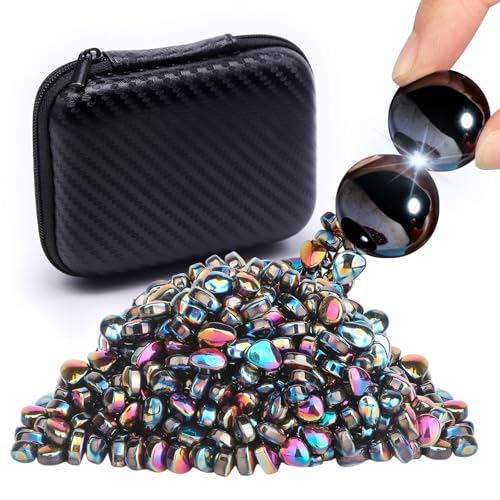 Magnets Bundle-Stress Geschenkset,Magnetspiel für Jugendliche & Erwachsene,Kreatives Entspannungs 2X(25mm)&550+ Bunte Magnetsteine (6mm)|Magnetspiel Set für ASMR,Jahren mit Autismus-Förderung