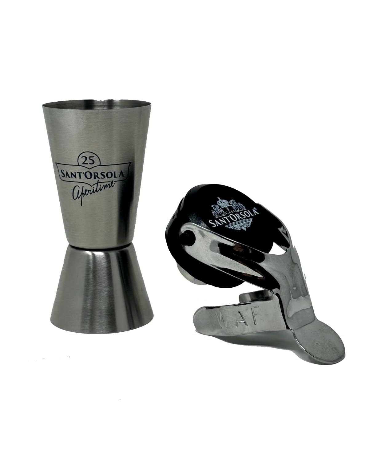 Sant'Orsola Luxury Spritz - Aperitivo de 25 de sabor equilibrado +Glera Proseco D.O.C. Millesimato Extra Dry + Tapón + Medidor