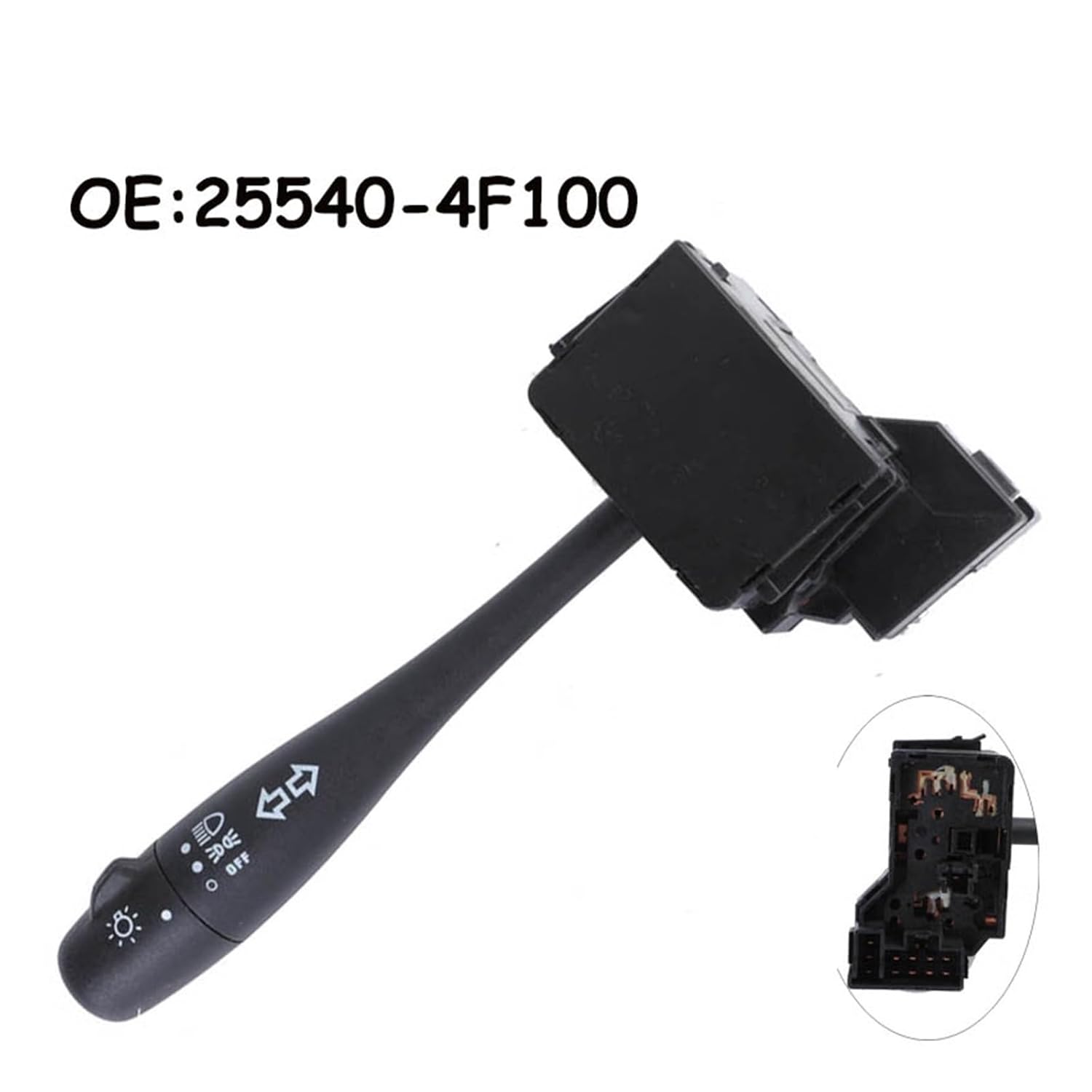 Car Auto accessorie Turn Signal Switch 255404F100 25540-4F100 Compatible with Nissan Primera Serena Terrano Headlight Switch