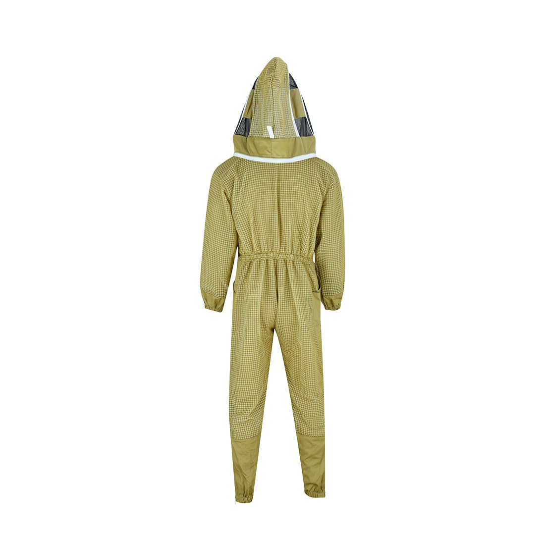 BIENE24 Imkeranzug Premium mit Atmungsnetz + Fechtschleier für Bienen Wespen Insekten Imkerei Stichschutz Insektenschutz S M L XL XXL XXXL, XXL · braun
