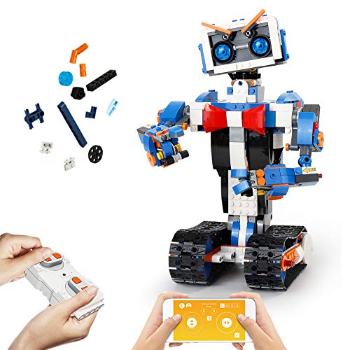 Mould King Remote Control Building Block Robot Kit with APP Control S...
