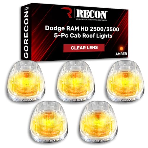 Lámparas LED Amber para techo Dodge RAM 1999-2002 miniatura 1