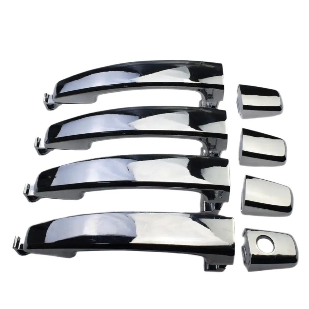 Vapxmubdv 4 Pcs Door Outer Handle Covers 96468266 96468306 Compatible With Captiva Sport Aveo 2007 2015(4 Pcs)