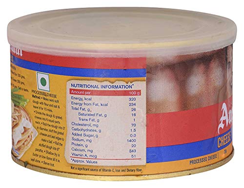 Image of Amul Processed Cheese, 400 g