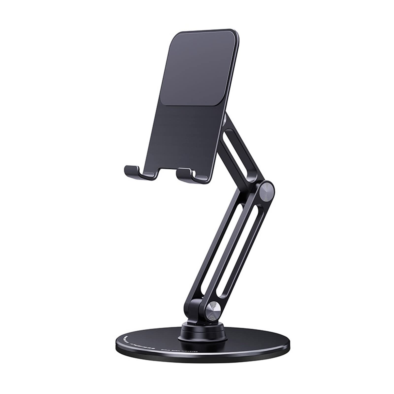 Tablet Halterung, Ständer, Desktop Halterung, 360° drehbar, verstellbar, Buch Leseablage, Tischhalterung aus Aluminiumlegierung, faltbar, Tablet Ständer, Tischhalterung, drehbar