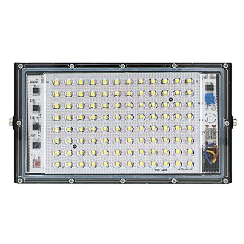 Image of MLD BL2304 100 Watts Brick LED Flood Light AC 220V Waterproof Focus Floodlights for Indoor Outdoor Led Lights | White | 100W | Pack of 1