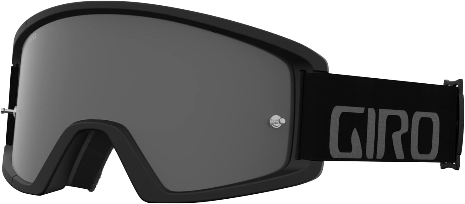 GIRO TAZZ MTB Goggle Black/Grey (Smoke Lens) Medium, Goggles