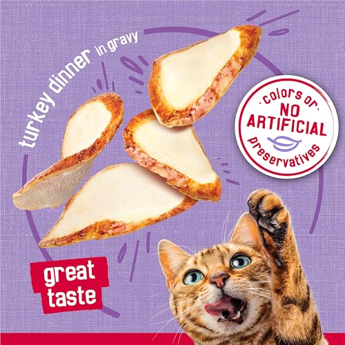Image of Friskies Purina Prime Filets Turkey Dinner in Wet Cat Food Gravy - 5.5 oz. Cans (Pack of 48)
