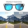 RCstyle Compatible with Ray-Ban Meta Wayfarer (Standard) Smart Glasses Color Changing Clip Set for Man and Woman 50-22 Size M, Medium #2