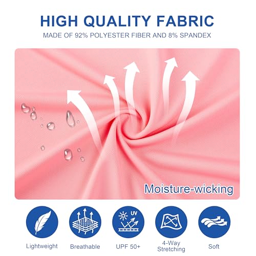 Image of Mens Golf Shirt Short Sleeve Moisture Wicking Dry Fit Performance Solid Pique Collared Golf Polo Shirts for Men