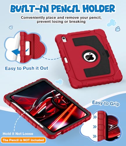 Coque iPad 10.9 antichoc évitez les écrans brisés par vos enfants