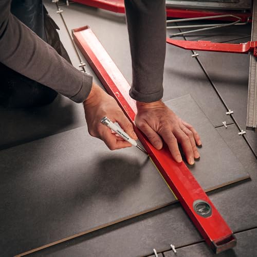 edding 8880 Tieflochmarker – Set mit Nachfüllminen – graphit – 42 mm extra lange Spitze– für präzise Markierungen auf Holz, Kunststoff, Pappe, Metall und Fliesen