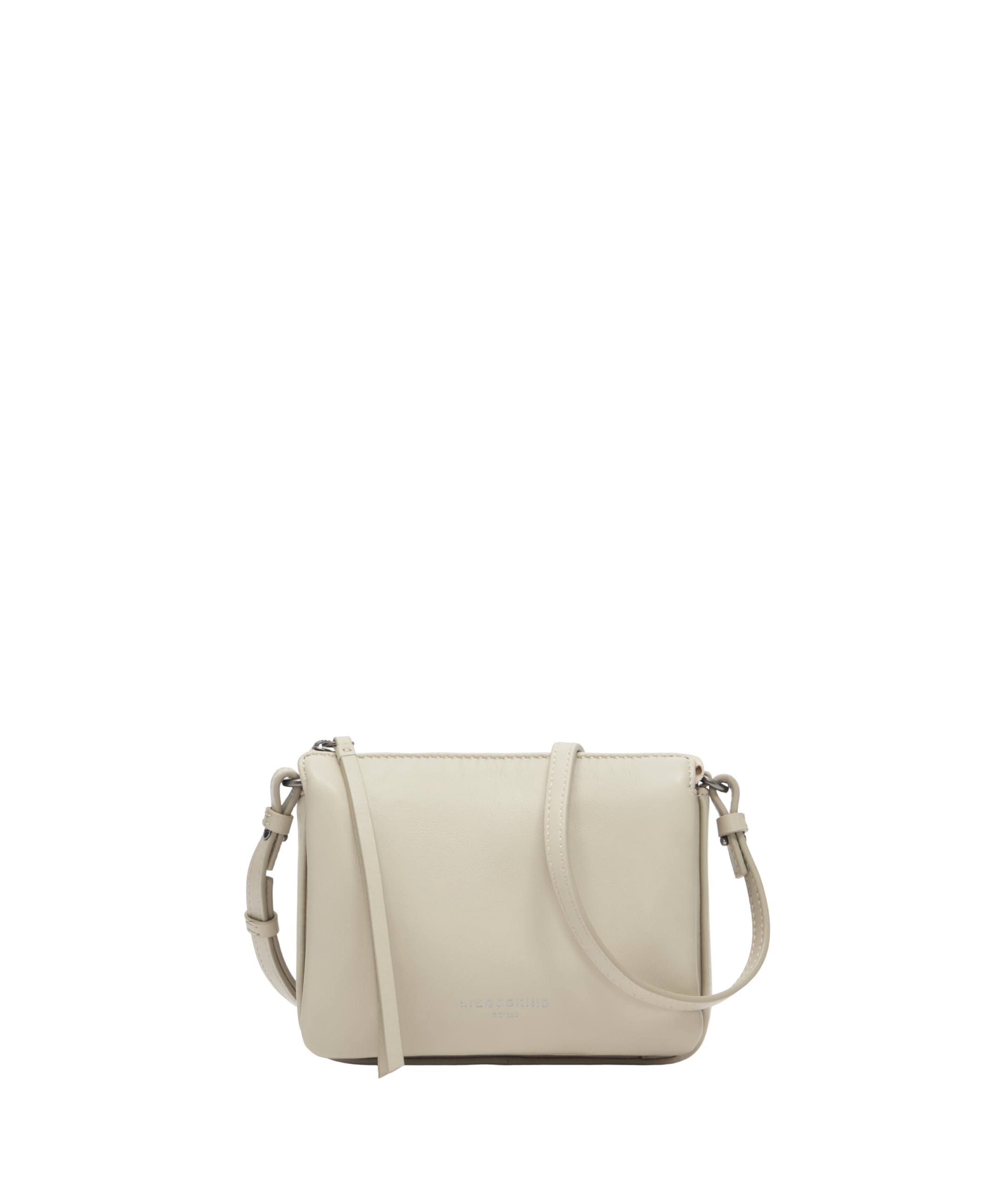 LIEBESKIND BERLIN Leather cross body bag Crossbody Milk beige