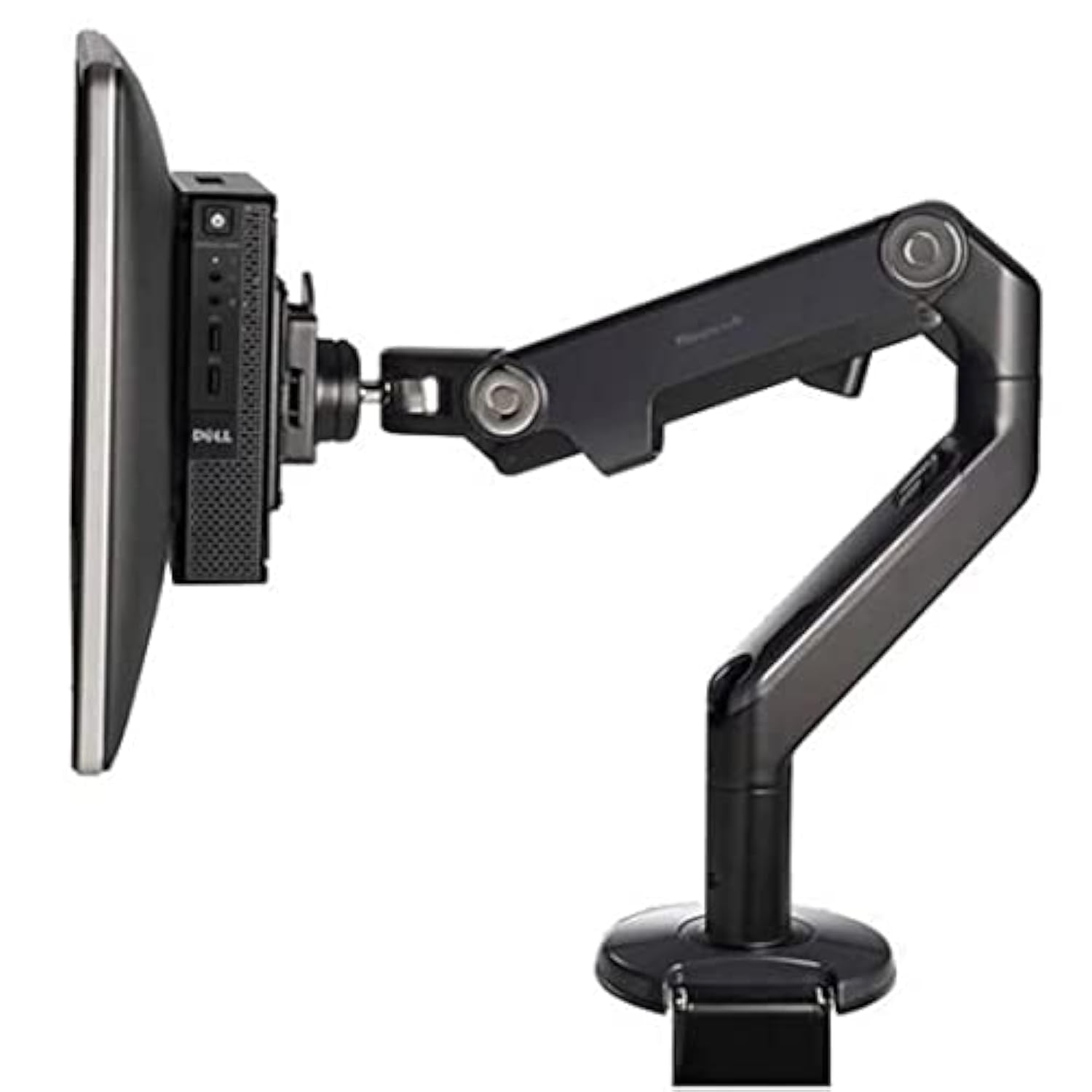 Dell Dual VESA Mount Stand with adaptor box for Micro Chassis - Customer Install - stand for monitor / mini PC - mounting interface: VESA