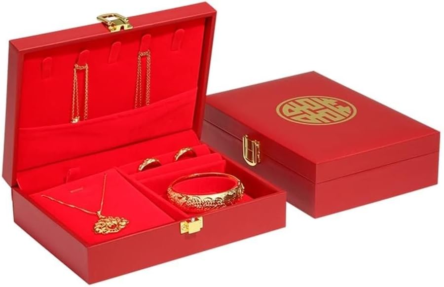 Lovely Flower Jewelry Box Velvet wedding Ring box Necklace Display Box Gift box for Jewelry Packaging