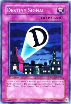 YU-GI-OH! - Destiny Signal (DP05-EN024) - Duelist Pack 5 Aster Phoenix - 1ª Edición - Común