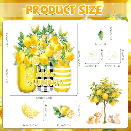 Imán decorativo limón para lavavajillas miniatura 4