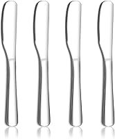 Vista 1 de Homquen Cuchillo de mantequilla de acero inoxidable, esparcidor de mantequilla, cuchillos de mantequilla, cuchillo esparcidor de mantequilla