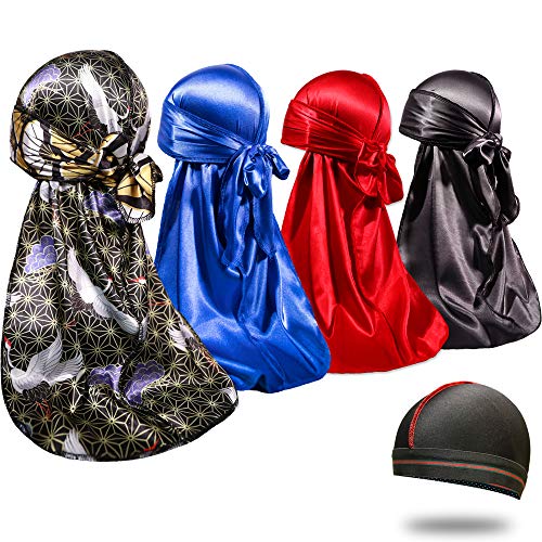 VALSE Best Designer Premium Durag for Men Women, 20+Fashion Pattern, Du-rag for Men Waves