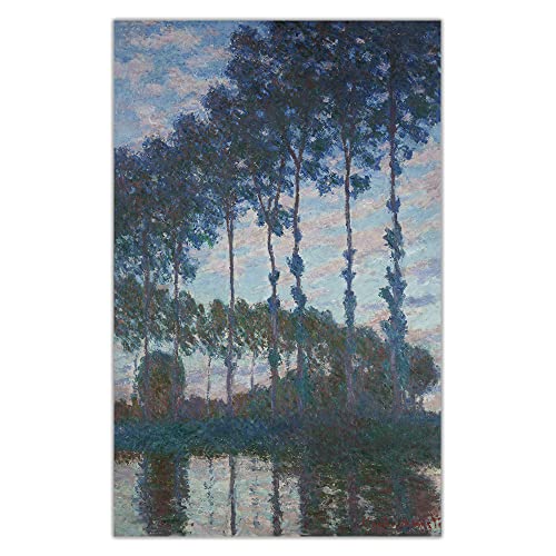 Peinture 5D Poplars de Claude Monet pour sublimer votre décoration de salon