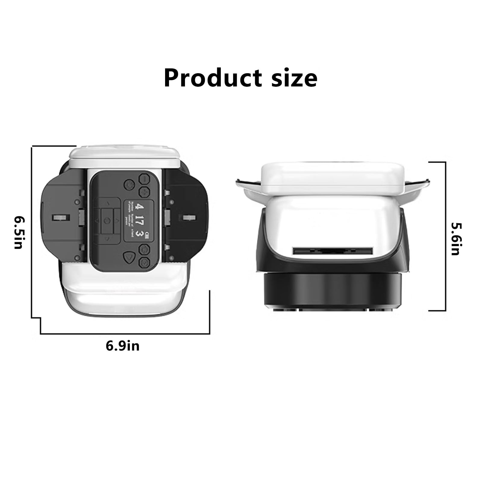 Shuffler automatico di carte, ricaricabile elettrico Shuffler per 1-2 mazzi, facile da usare Rapido Shuffling per carte da gioco, blackjack, Texas Hold'em