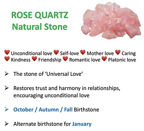 Handmade Raw Gemstone Stud Earrings 18K Gold Plated Birthstone Hypoallergenic Crystal Jewelry By Theglamharbor (Rose-Quartz) #TOP7