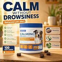OurCares Calming Chews for Dogs Melatonin Anxiety Trial Pack 15 Ct Chicken — image 3
