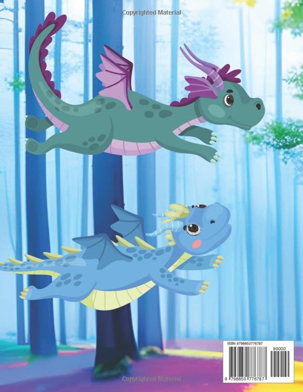 Miniatura 2 de DRAGON ADVENTURE COLORING BOOK AGES 1-8