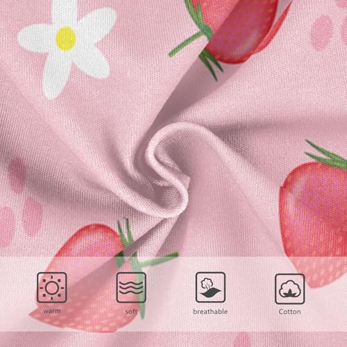 Girls' Underpants Kids Cotton Underwear Panties Briefs For Girl Age 2-8 Years Fruit Strawberry Floral Flower3