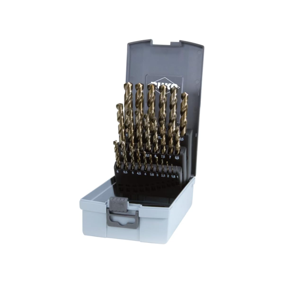 Ruko 25 Pcs. Twist Drill Set