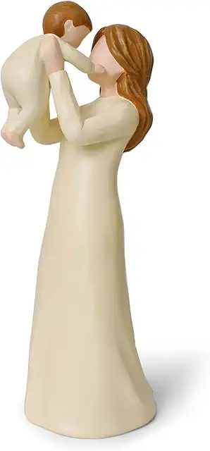 Mother and Child Figurine - Precious Motherhood Moments Gift for New Moms