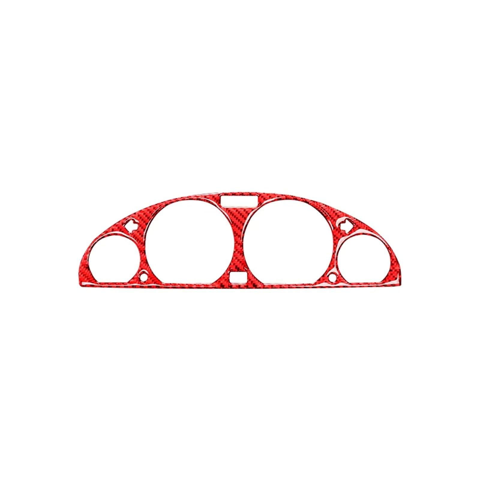for BMW for 3 Series for E46 for M3 1999-2004 Carbon Fiber Car Speedometer Surround Decor Frame Trim Cover Stickers Interior Cover Trim